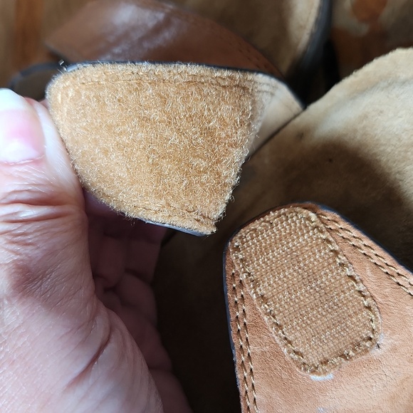 Comfortiva Pillowtop Wedge Sandals dz 10 M Tan - Picture 11 of 16